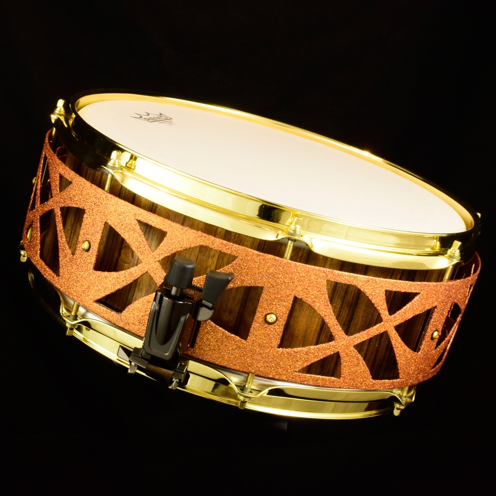 snade drum stave shell fully free-floating