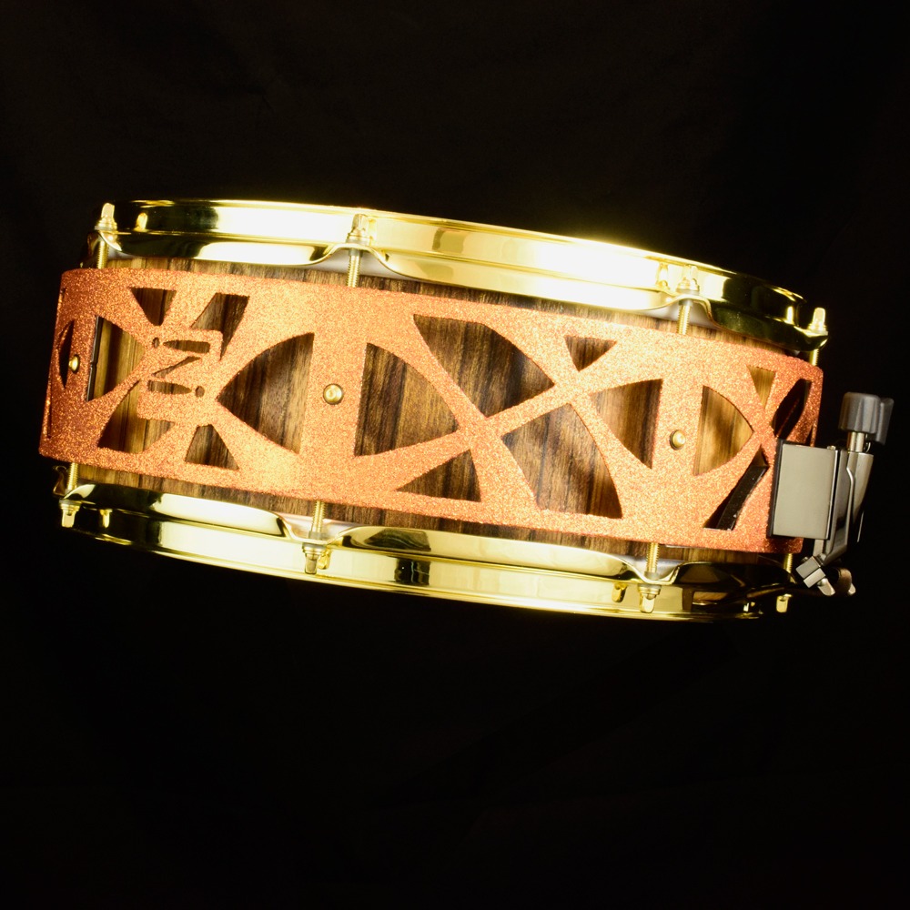 snade drum stave shell fully free-floating