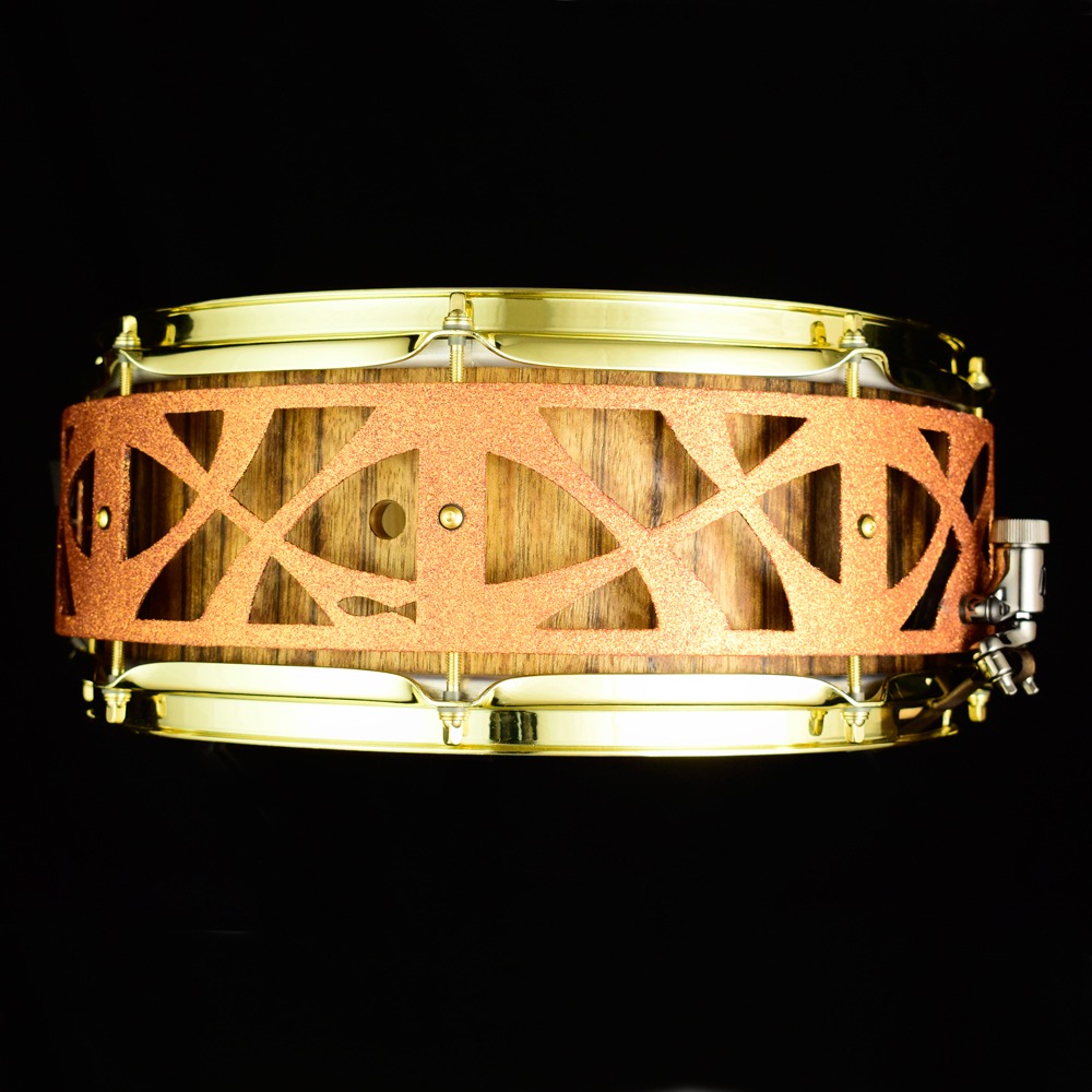 snade drum stave shell fully free-floating