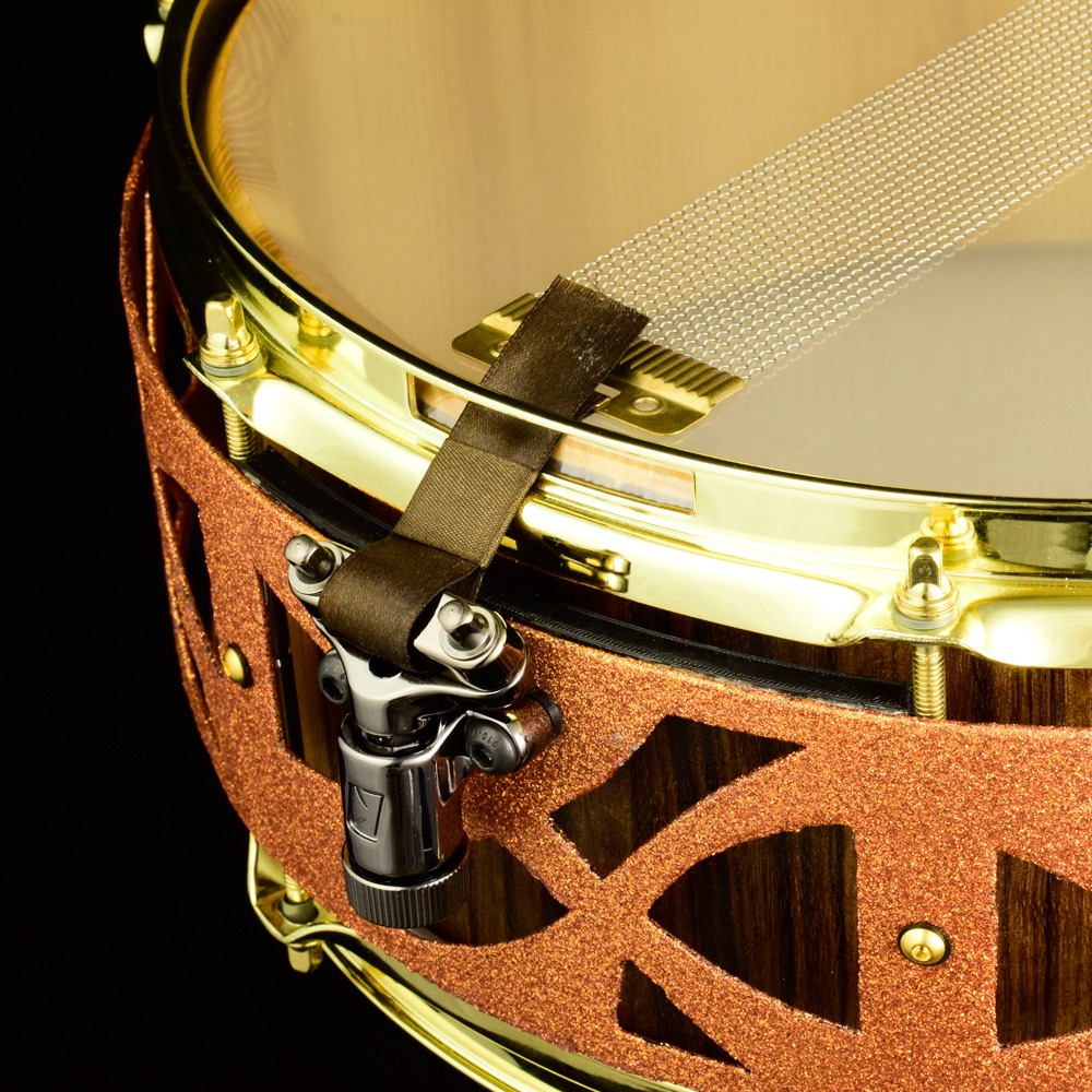 snade drum stave shell fully free-floating