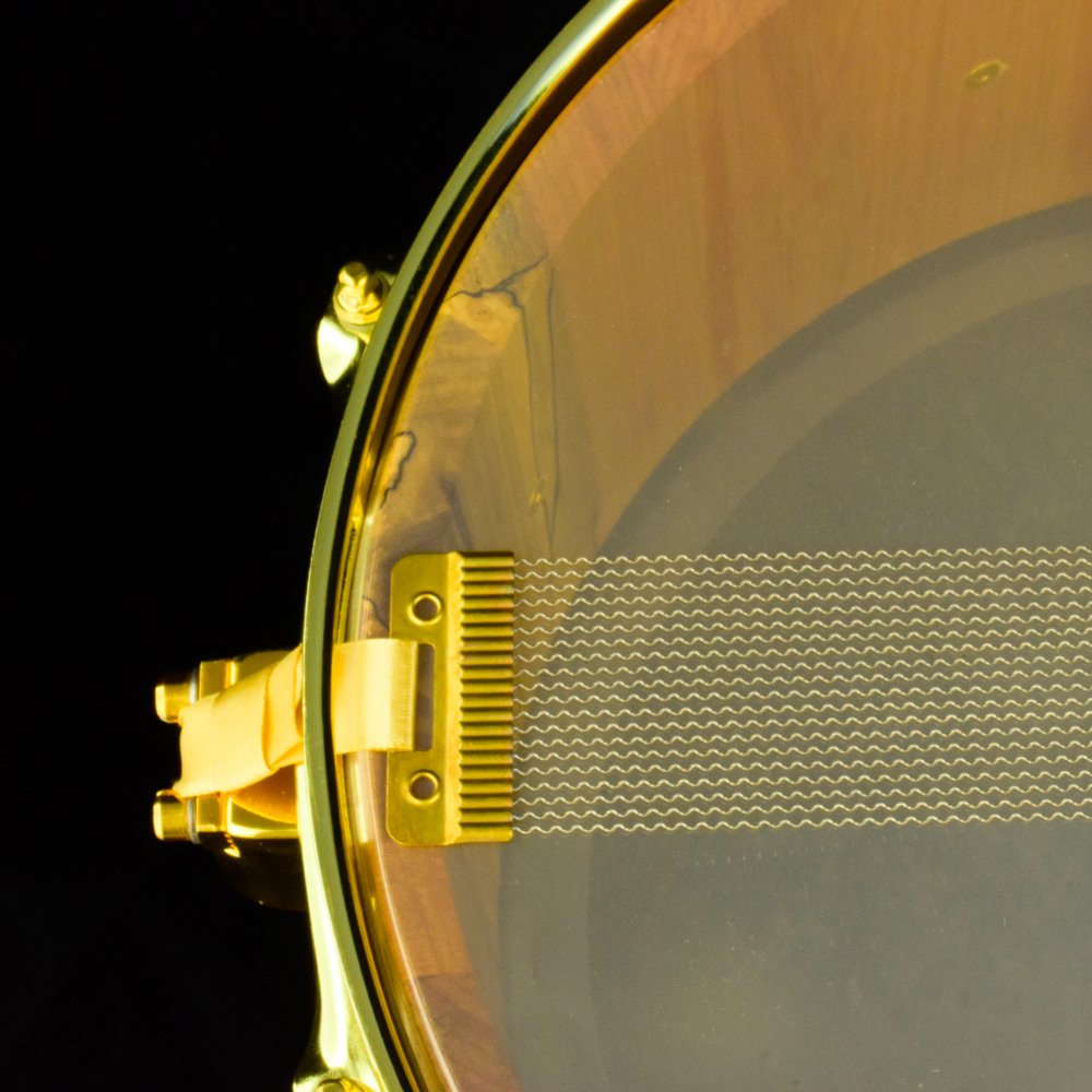 Maple snare drum stave-shell