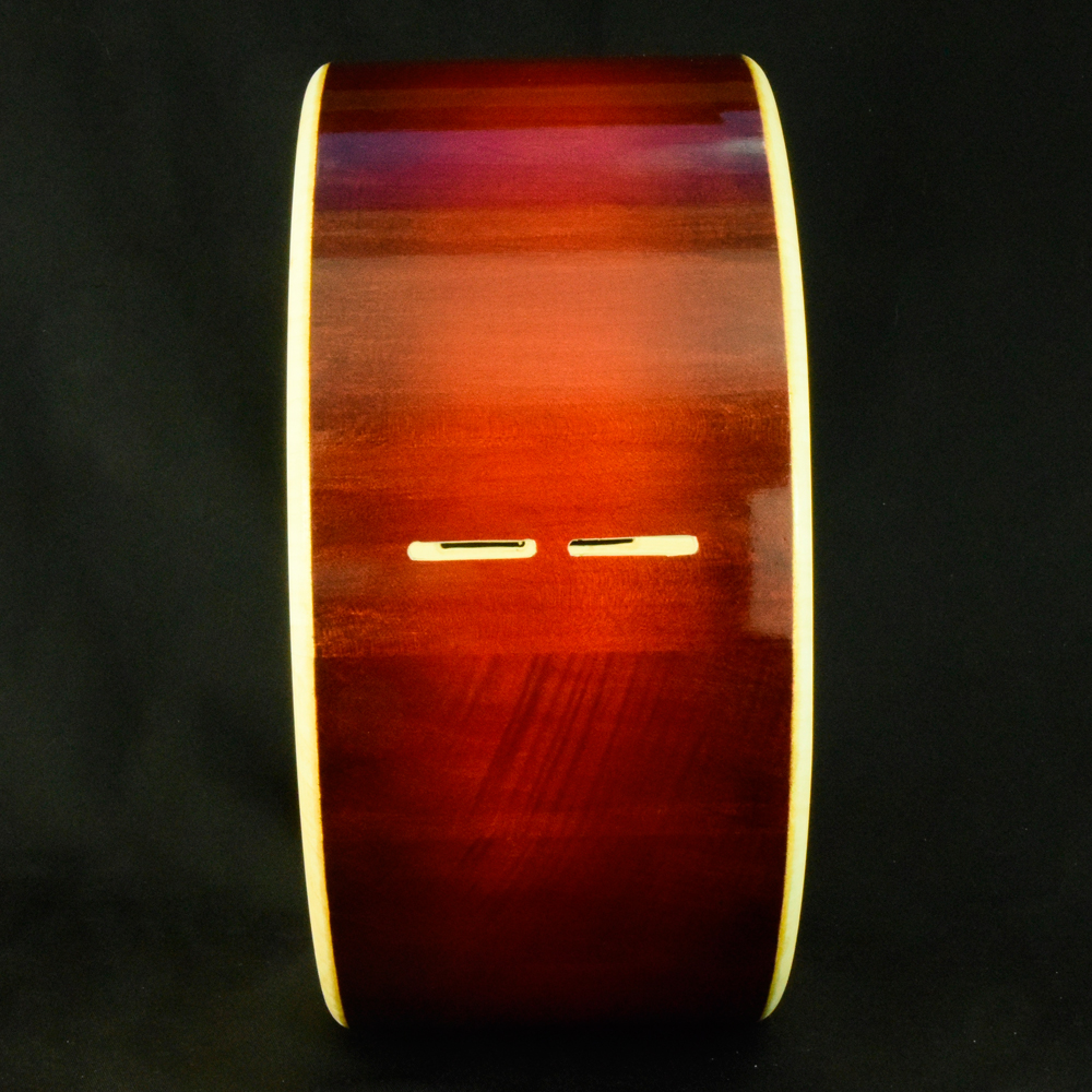 Solid Maple stave snaredrum shell,