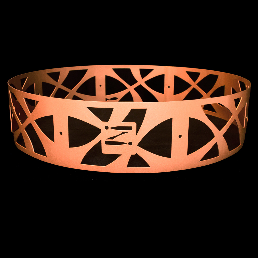 Snare drum hardware for free-floating snare drum