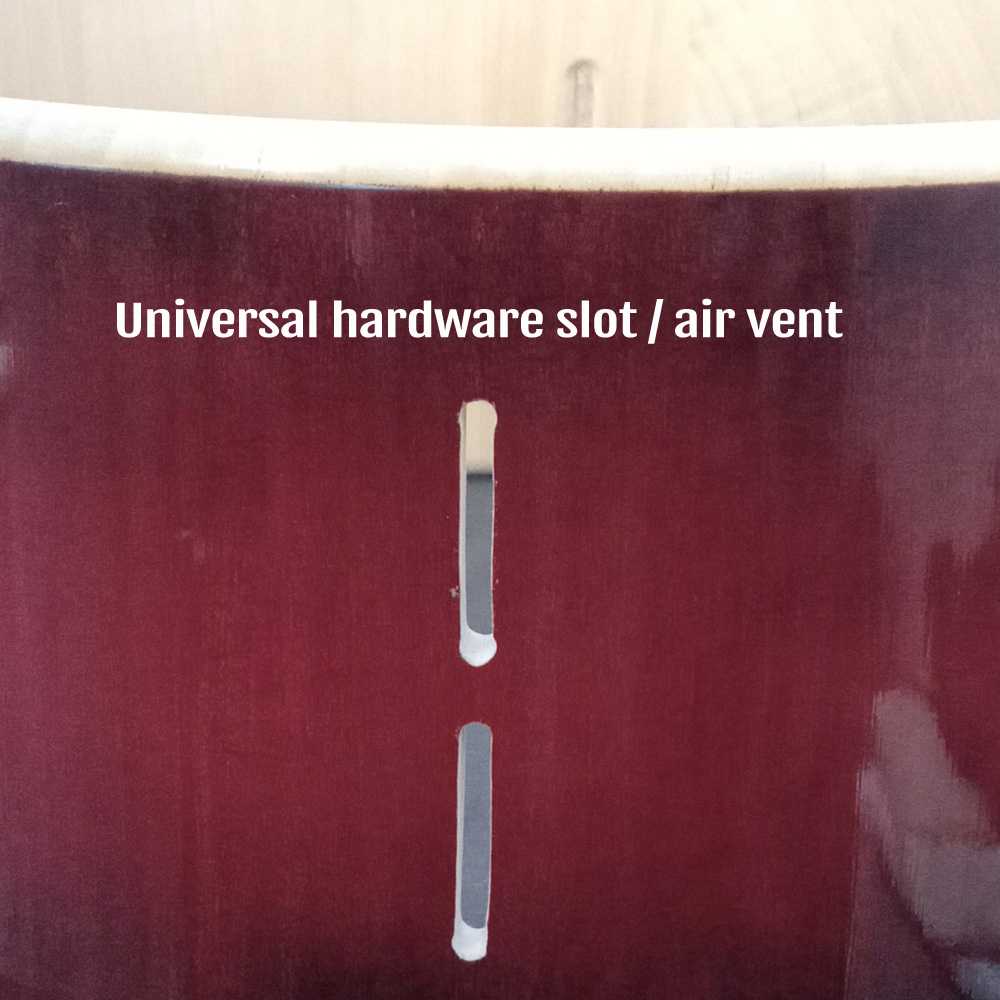 universal hardware slot combined with air vant