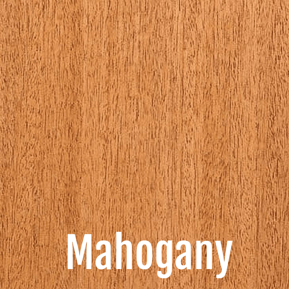 Mahogany wood grain
