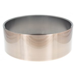 14" x 5.5" Brushed Copper Brass Shell - Snare Drum