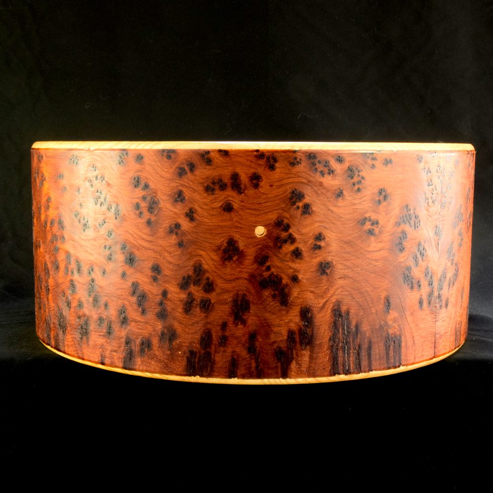 Thuja burl veneer over Ash stave shell - Image 15