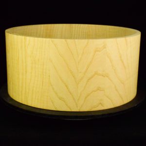 Ash snare drum shell
