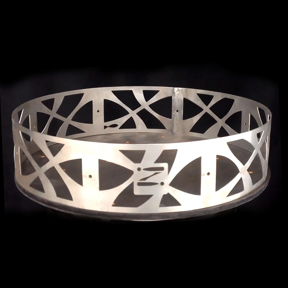 Blank ring chassis for free-floating snare system, choose your own color.