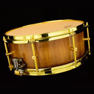 Cherry stve shell snare with easy tune single-point custom-made brass tube lugs